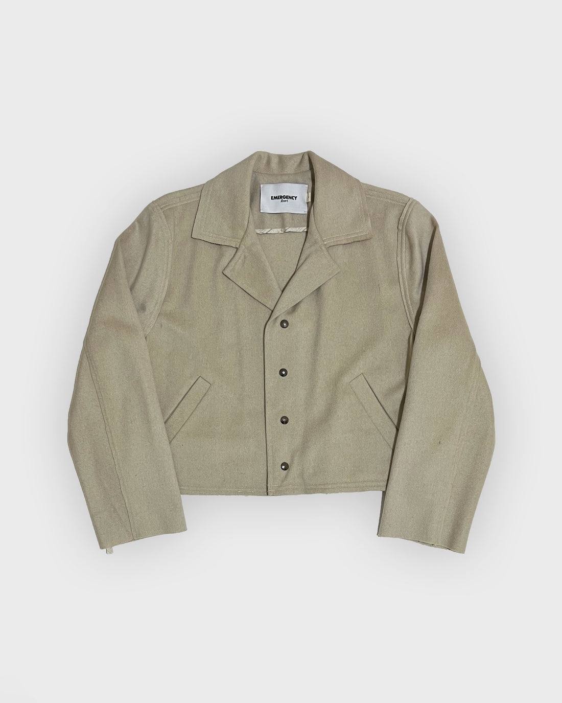 BOMBER JACKET (BEIGE)