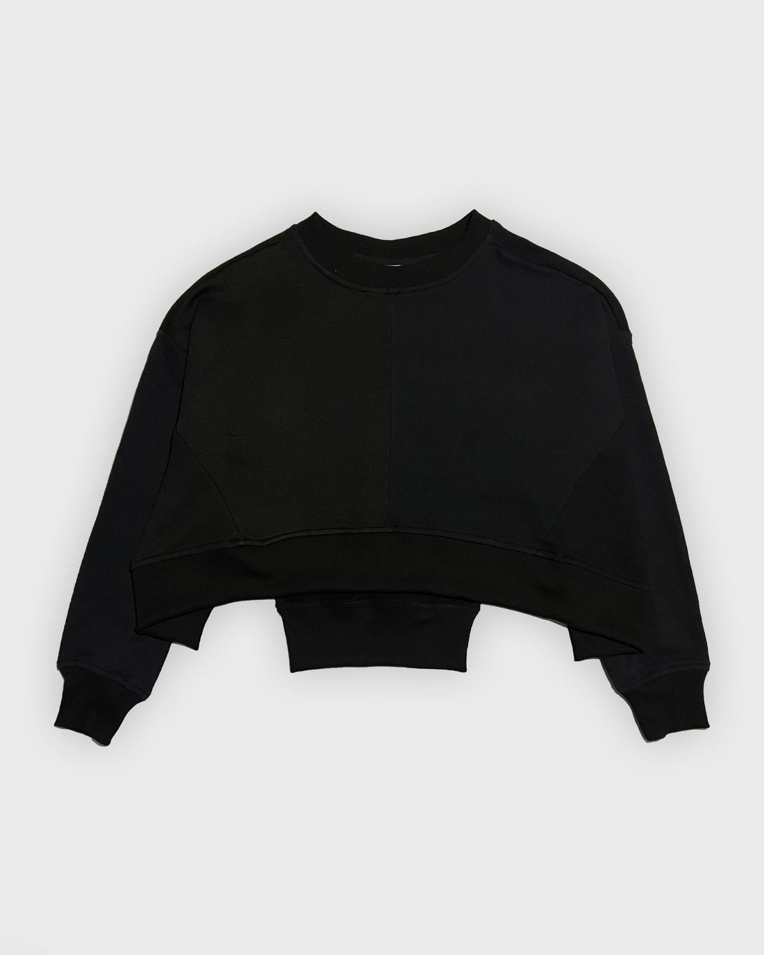 CROPPED SWEATER (BLACK)