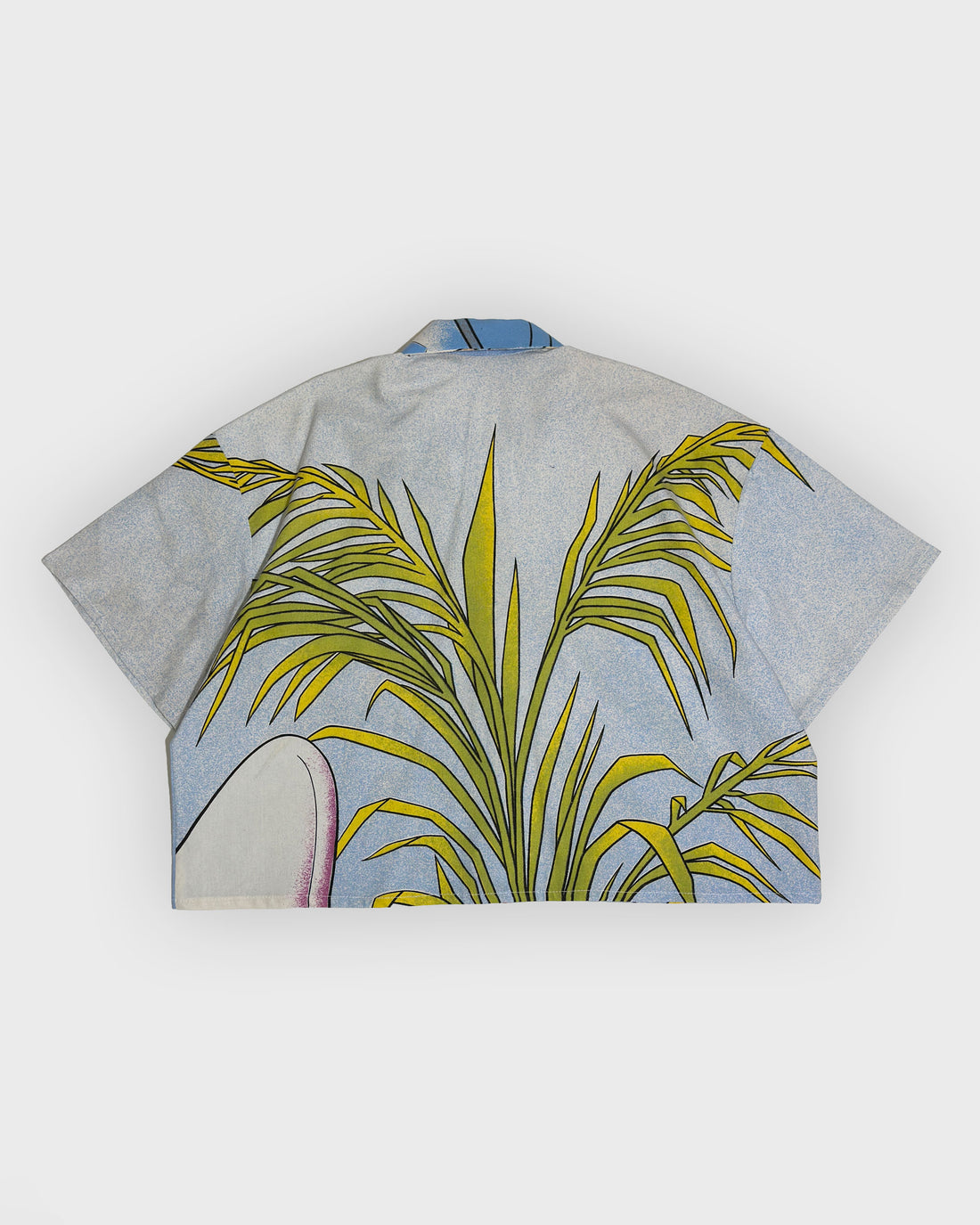 CROPPED SHIRT (PALMS)