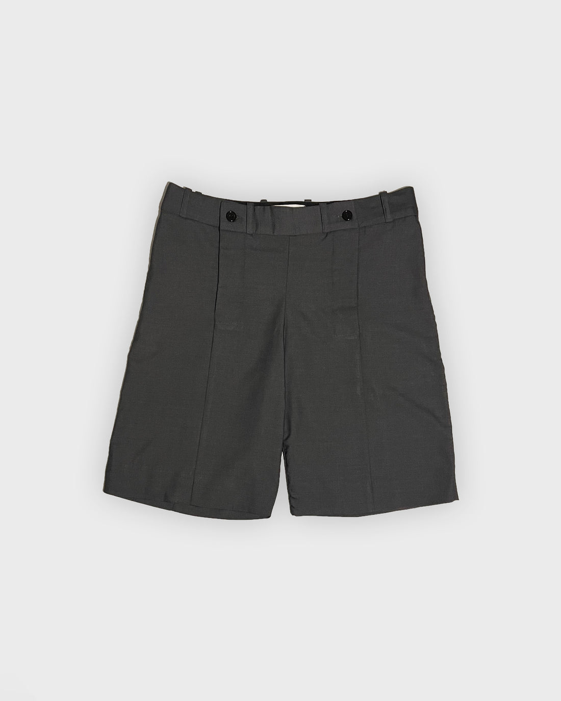SHORTS WITH TWO FLY FRONTS (GREY)