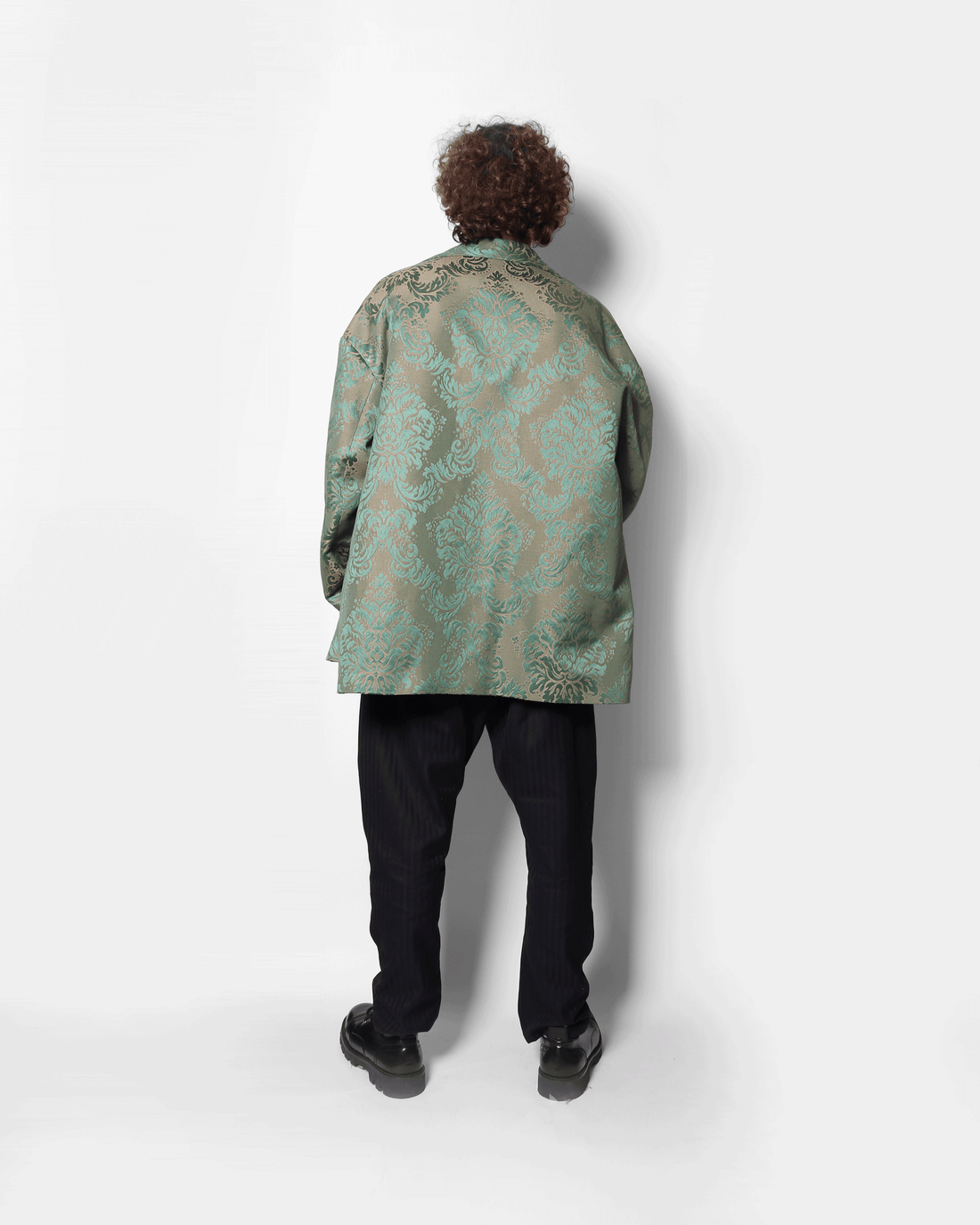 DROPPED SHOULDER JACKET (GREEN)