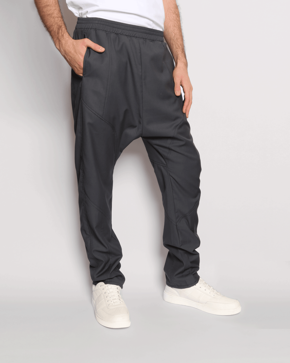 LOW CROTCH JOGGER (GREY)