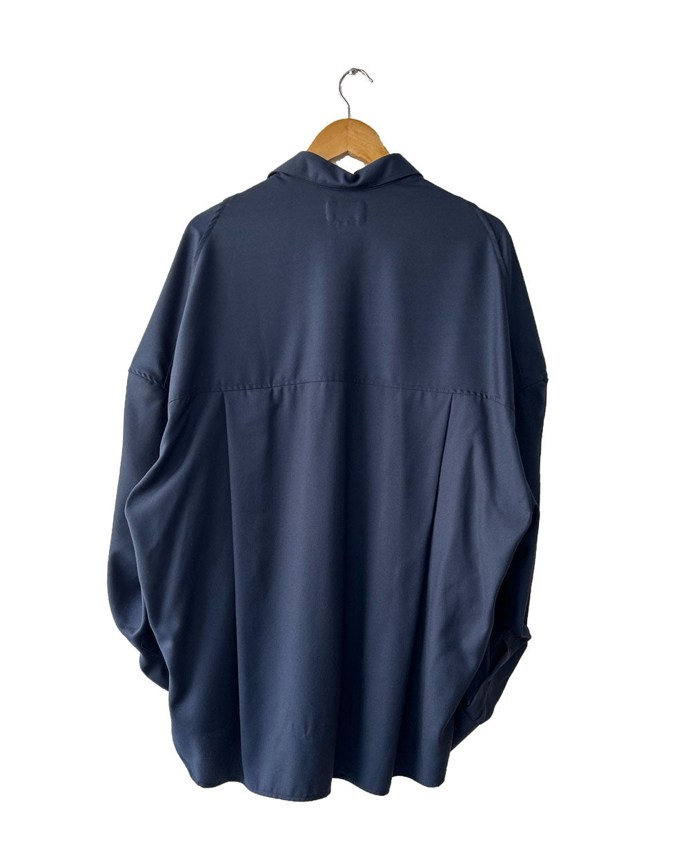 ROUNDED SHIRT (NAVY)