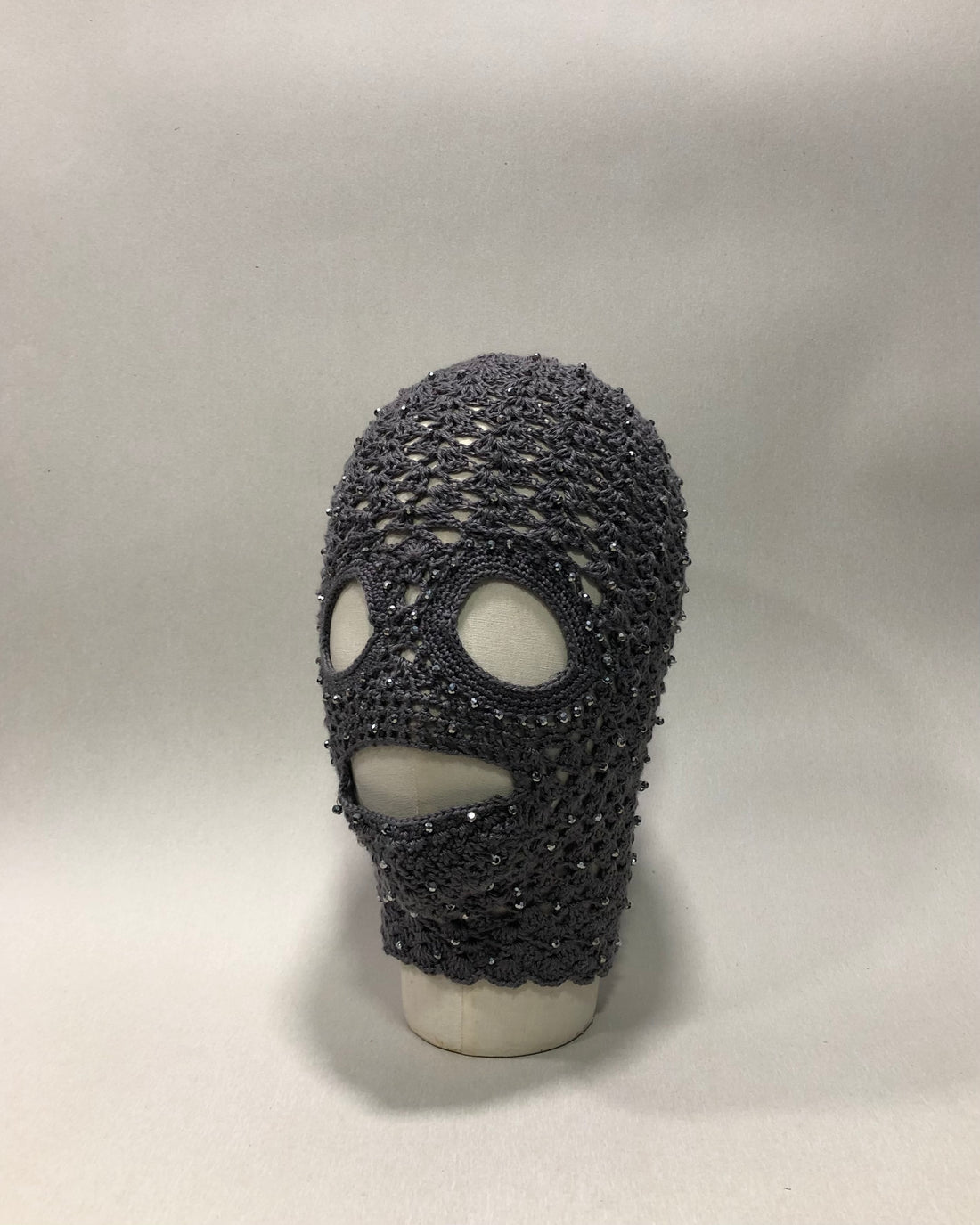 KNITTED FACEMASK (GREY)